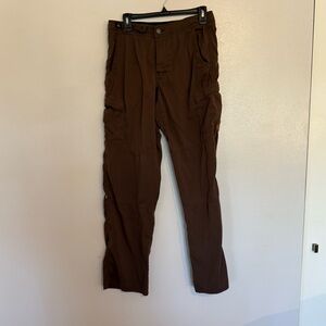 Vintage Prana Men's Dark Brown Cargo Pants